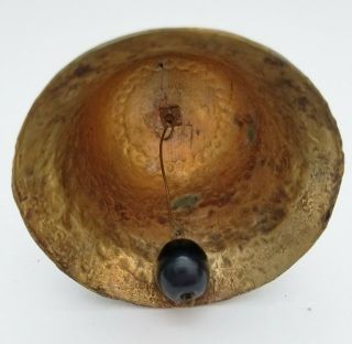 Antique Chinese Enamel Mandarin Hat Button Bell 5