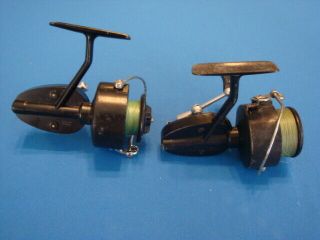 2 Vintage Spinning FISHING REELS Garcia Mitchell 300 & Mitchell 300 Made France 2
