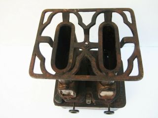 Vtg Union Sad - Iron - Cast Iron Heater Kerosene Warmer Stove Gardner Ma - 1900 