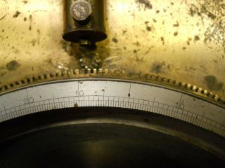 Heller & Brightly Antique 19th Century Surveyor’s Compass serial 4517 1870 - 80 5