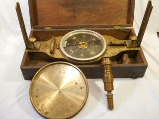 Heller & Brightly Antique 19th Century Surveyor’s Compass serial 4517 1870 - 80 7