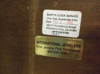 FROM ESTATE ANTIQUE 1810 TALL CASE CLOCK MARKED GLASGOW & L.  DESH 83 IN TALL 10