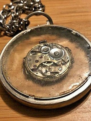 Cosmic Watch Of The Nephilim.  Antique Watch Inside Some Kind Of Case