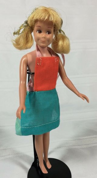 Vintage Barbie Scooter Doll Blonde Mod Era