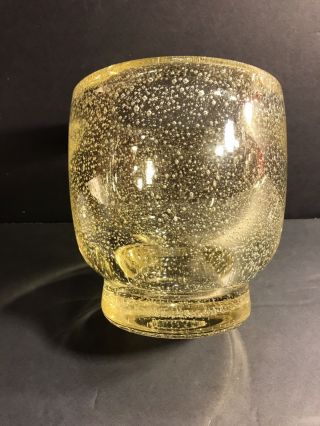 An And Antique Daum Nancy Bubbles Glass Vase/ France 1930 3