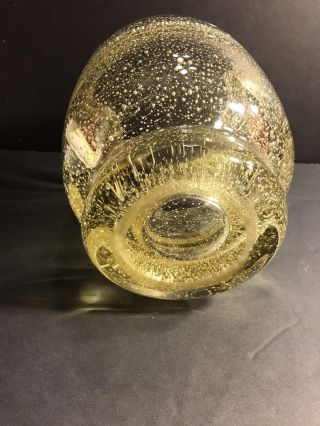 An And Antique Daum Nancy Bubbles Glass Vase/ France 1930 4