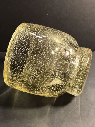 An And Antique Daum Nancy Bubbles Glass Vase/ France 1930 6