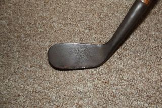 Antique Patented Rexor Small,  Smooth Face Driving Iron,  D.  Myles Dundee Scotland
