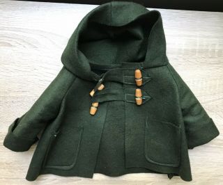 Rare Vintage 1972 Paddington 18 " Teddy Bear Replacement Green Coat (coat Only)