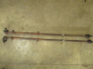 Ford 8n Set Of Steering Tie Rods Ball Joints Ones Antique Tractor