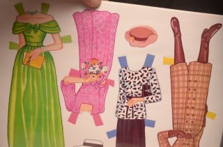 Princess Diana Of Wales Paper Doll Book Uncut Fashion 1985 A Golden Book Tiara 4