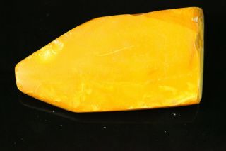 9.  5 gr.  NATURAL OLD Antique Butterscotch Egg Yolk Baltic Amber Stone B735 5