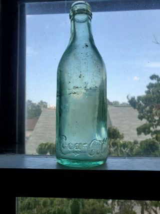 Antique Coca - Cola Script Soda Bottle Straight Side Birmingham Alabama Ala Dug