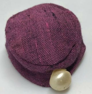 Barbie Doll Purple Evening Wear Hat Vintage 1960 
