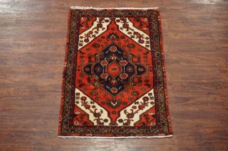 Persian 3x5 Antique Sarab Hand - Knotted Area Rug Wool 1940 