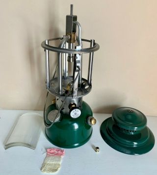 Rare Vintage Coleman U.  S.  Military Double Mantle Lantern 1960 