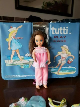 Meet Tutti.  Barbies Little Sister.  Mid - 60 