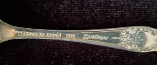 Vintage 1847 Rogers Bros Silverplate 6 Demitasse/Baby Spoons 