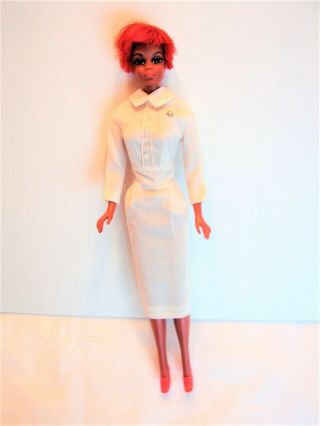 Vintage 1966 Julia Nurse Twist N Turn Barbie Doll Mattel Diahaan Carroll 3