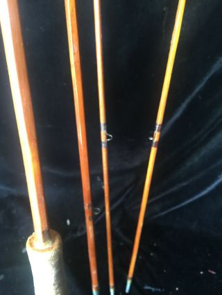 Vintage South Bend 59 9 bamboo fly rod with Case 7