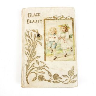Black Beauty By Anna Sewell Antique 1900 Copyright Early Edition Hardcover Book