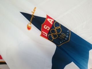 RARE VINTAGE CHAMPION USA OLYMPICS 1996 ATLANTA WINDBREAKER TRACK SZ XL OFFICIAL 4
