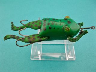 Vintage Halik Mechanical Frog - Moveable Legs - Moose Lake,  Minnesota