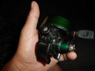 JOHNSON CENTURY 40TH ANNIVERSARY SPIN CASTING REEL MADE IN USA ∙ 2