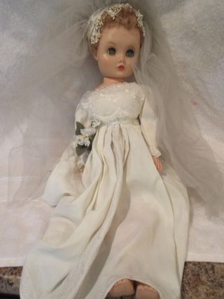 Vintage Doll Marked " A " Wedding Doll