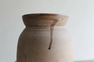 Antique Stoneware Unglazed Crock Texas 7