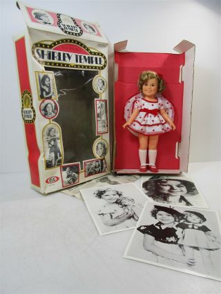 1973 Vintage Ideal Toy Corp Shirley Temple Doll No.  1125 with Publicity Stills 2