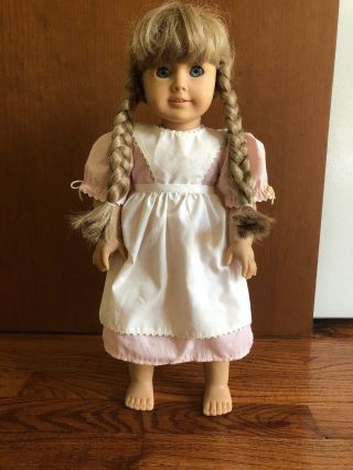 Pleasant Company Vintage Kirsten Larson Doll In Birthday Outfit American Girl