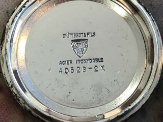 Vintage Tissot Chronograph Diver mens wristwatch PR 516 steel panda lemania 872 10