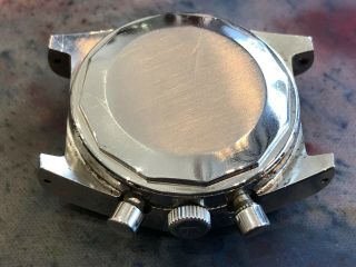 Vintage Tissot Chronograph Diver mens wristwatch PR 516 steel panda lemania 872 7