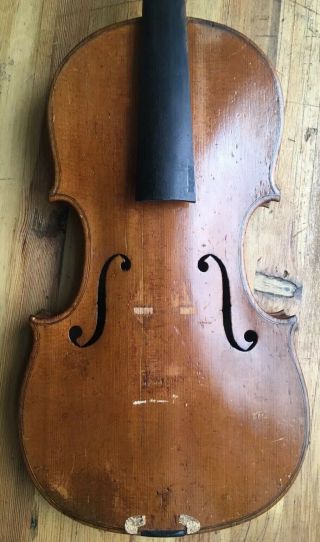 Antique Viola 381mm Approximately 15” One - Piece Back