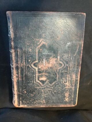 Rare 1869 Antique Holy Bible Old & Testaments