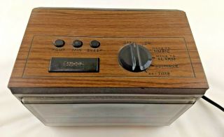 Vintage GE General Electric Alarm Clock Radio Model 7 - 46220 AM/FM 3