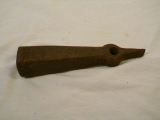 Early Hand Forged Denglestock Scythe Sharpening Anvil Marked Dba?