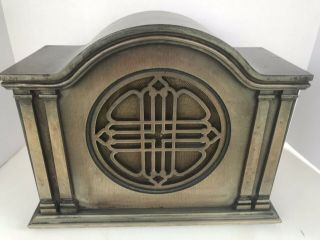 Antique Brunswick Loud Speaker Model A - Wood Cabinet -