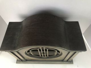 Antique Brunswick Loud Speaker Model A - Wood Cabinet - 2