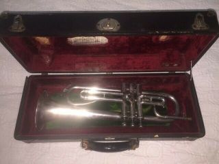 Flugelhorn H.  N.  White (King) M/1071 circa 1915 Trumpet Cornet Rare 11