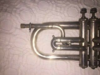 Flugelhorn H.  N.  White (King) M/1071 circa 1915 Trumpet Cornet Rare 4