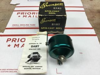 Bronson Dart Spin - Cast Reel And Paper Insert.  ?unsused?