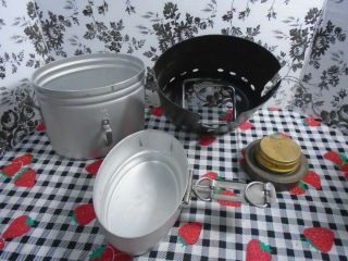 Vintage Swedish (nc - 66) Portable Backpack Camping Stove (3 - Crowns Mark) Pre - Owned
