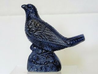 Antique 19thc German Westerwald Saltglazed Stoneware Bird Whistle