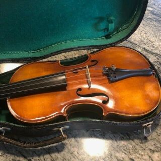 Two Antique Violins With Cases And Bows In Very Well Kept