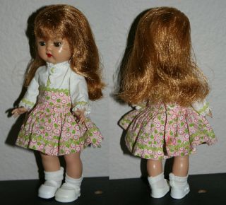 Nasb 1957 Muffie,  Long Shiny Blonde Hair,  Dressed In 1957 Dress - Up Styles 602