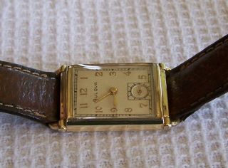 Vintage Bulova 21 Jewel Cal 7AP Watch 10K Gold Filled 7
