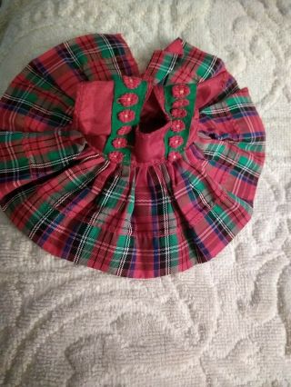 Vintage Muffie Doll Dress Tagged