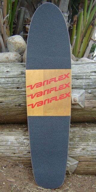 Vintage 28” 7 - Ply Variflex Skateboard Deck G&s Sims Santa Cruz Logan Hobie